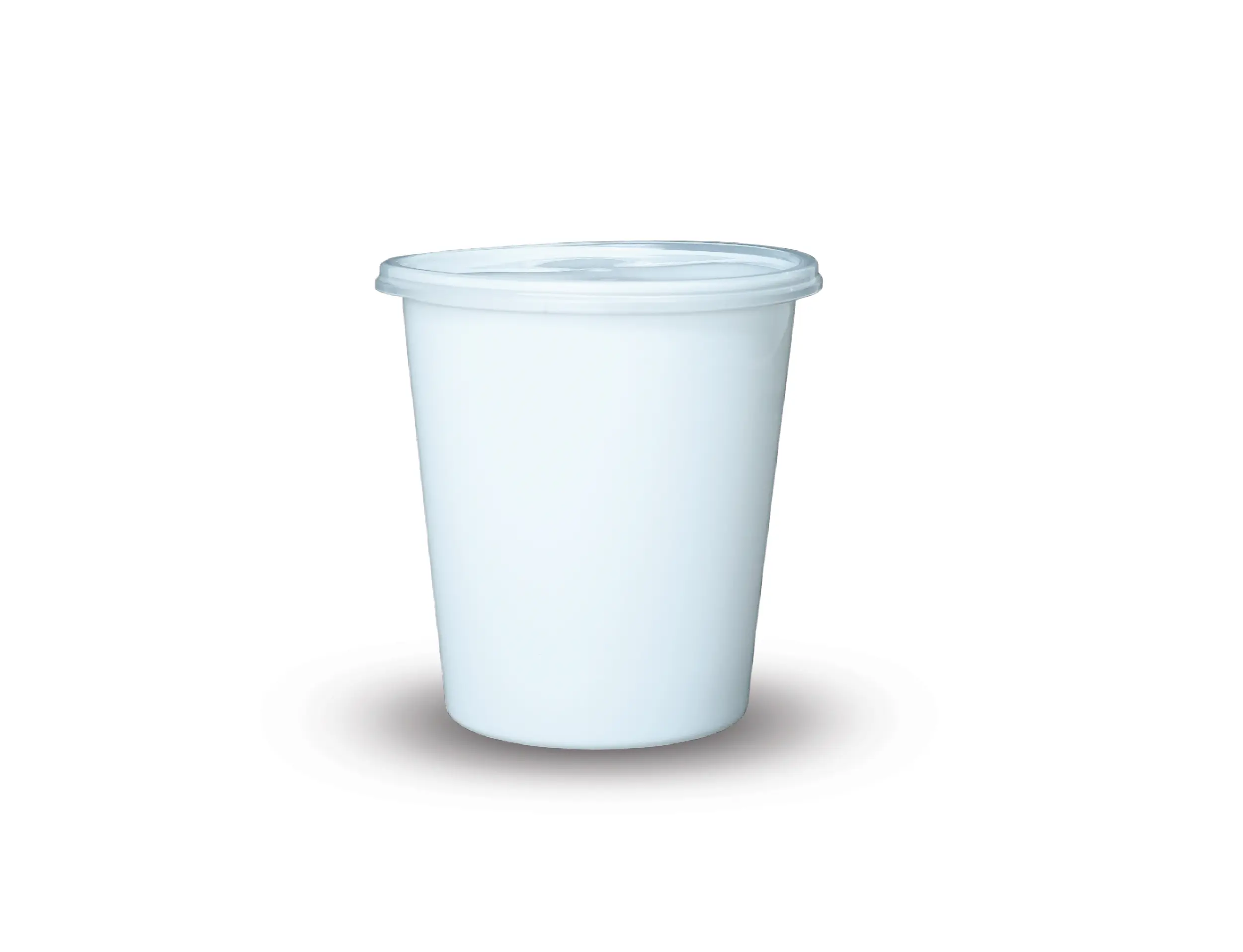 2500ml Round Plastic Food Container - Pack of 160 Pieces - image 7