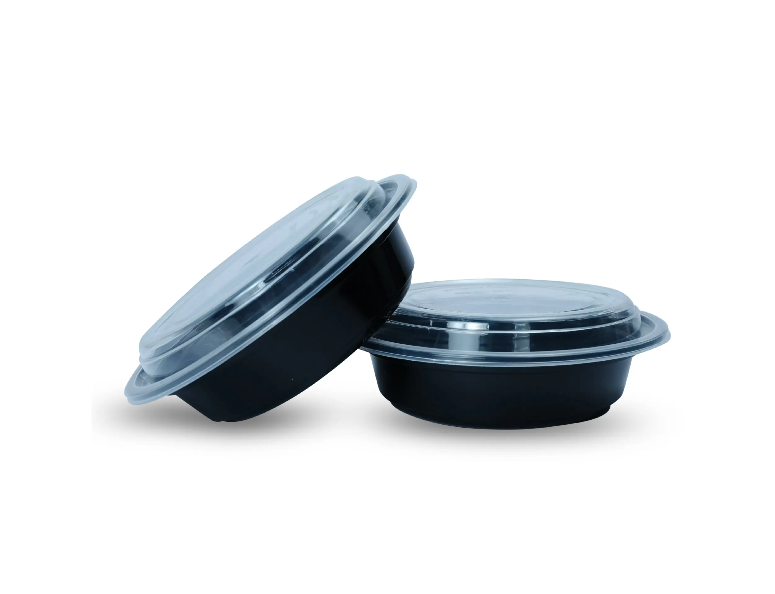 RO48 1500ml Round plastic Container With Dome Lid - Pack of 300 Pieces - image 2