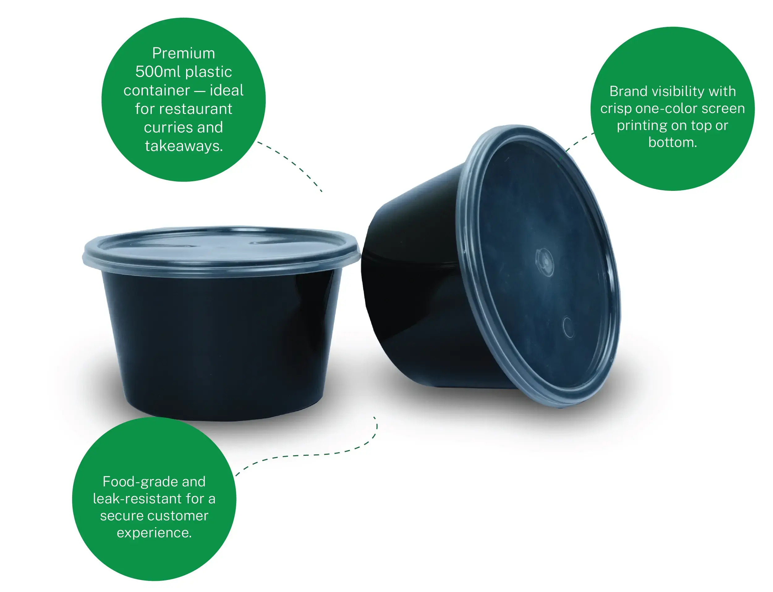 80ml Plastic food Container - Pack of 2000 Pieces - image 1