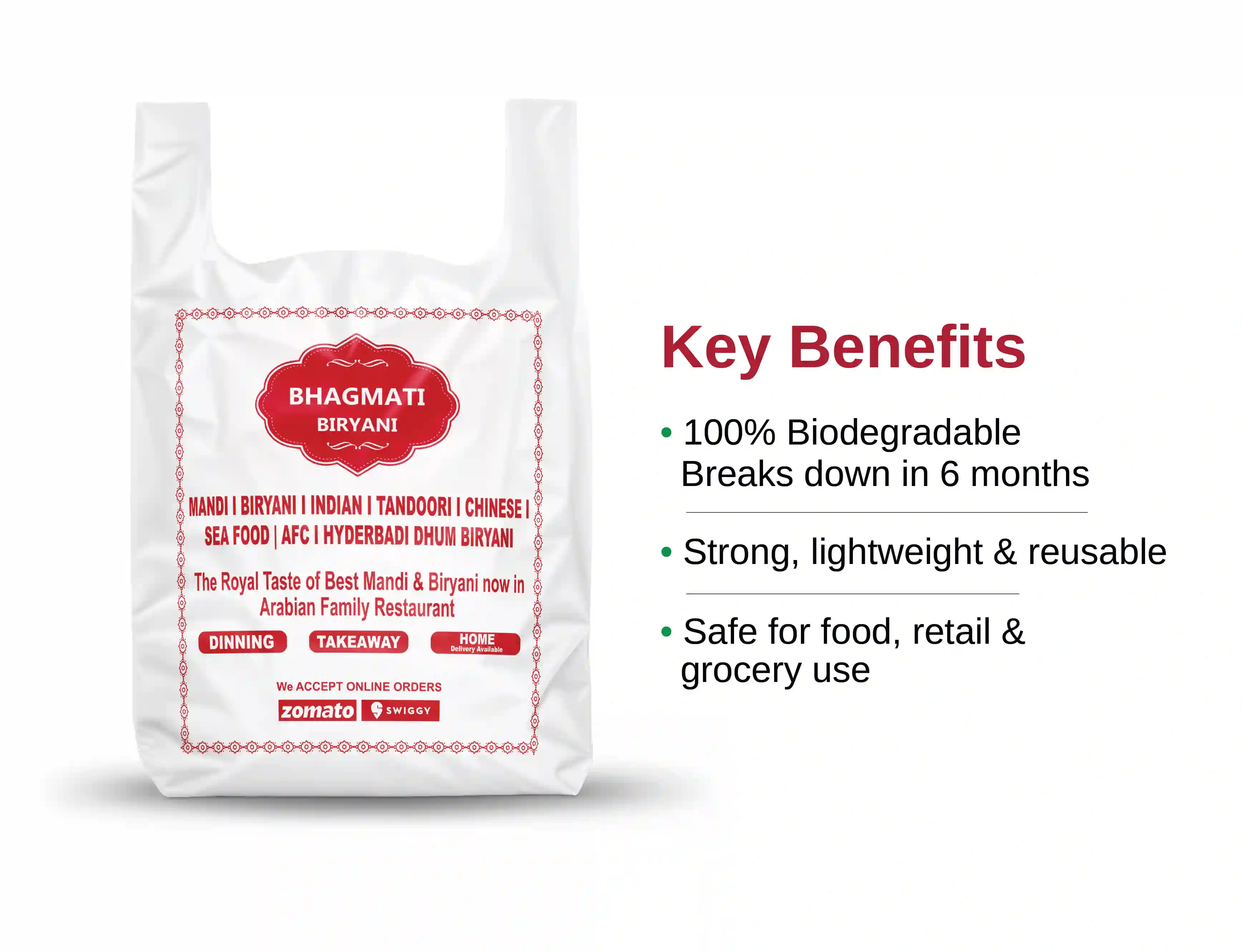 Custom Printed Bio Carry bag - (pack of 30 kg) - image 4