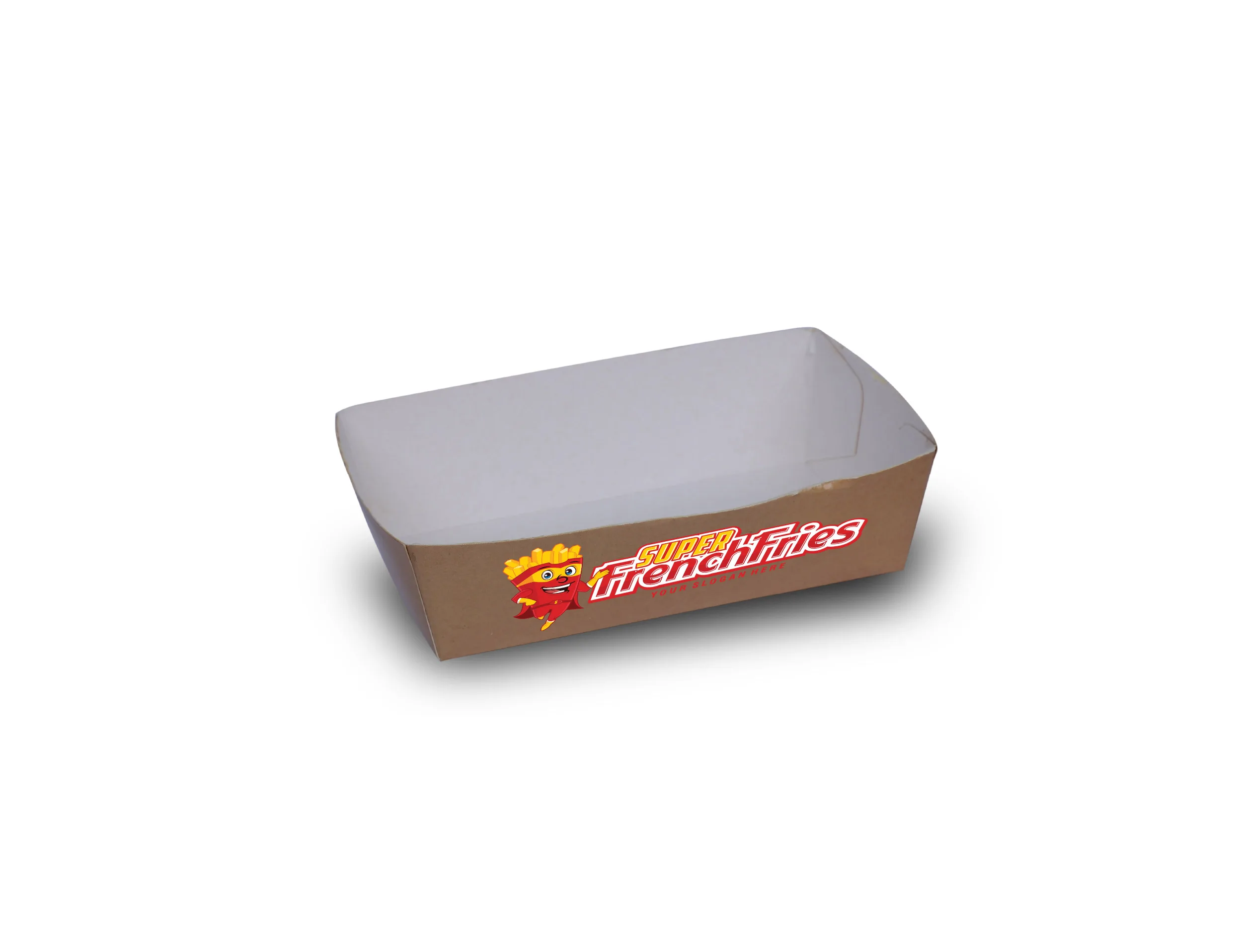 250ml kraft Paper Boat Tray - pack of 1000 pieces - image 2