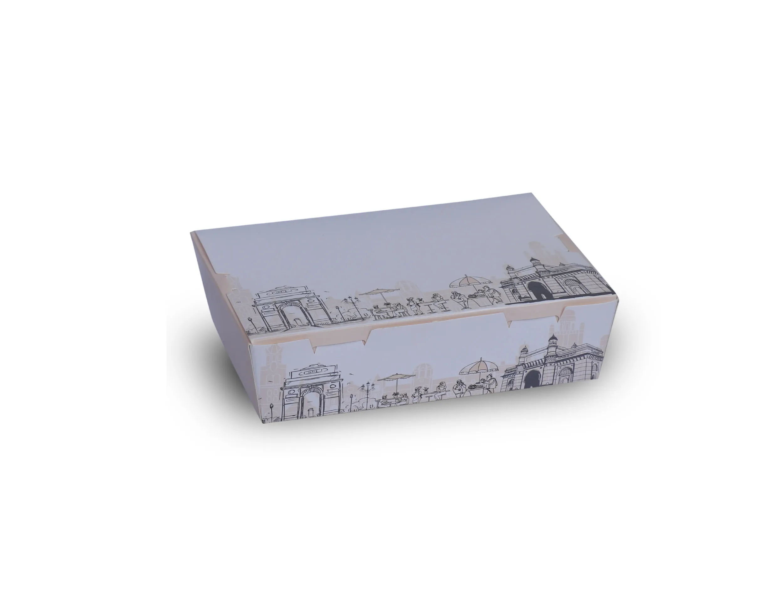 750ml Meal Box Kraft - pack of 500 pieces - image 2