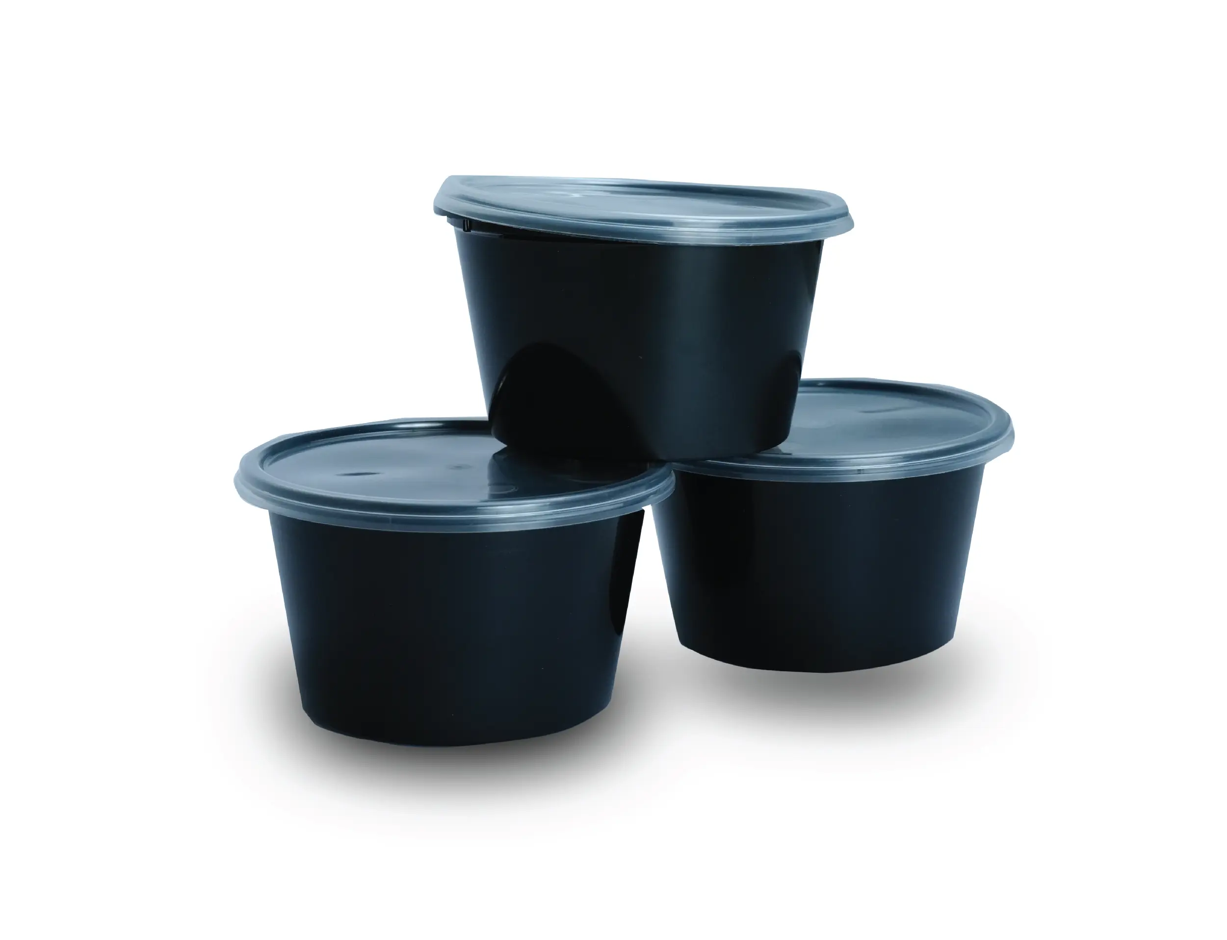 300 Round plastic food container - image 5