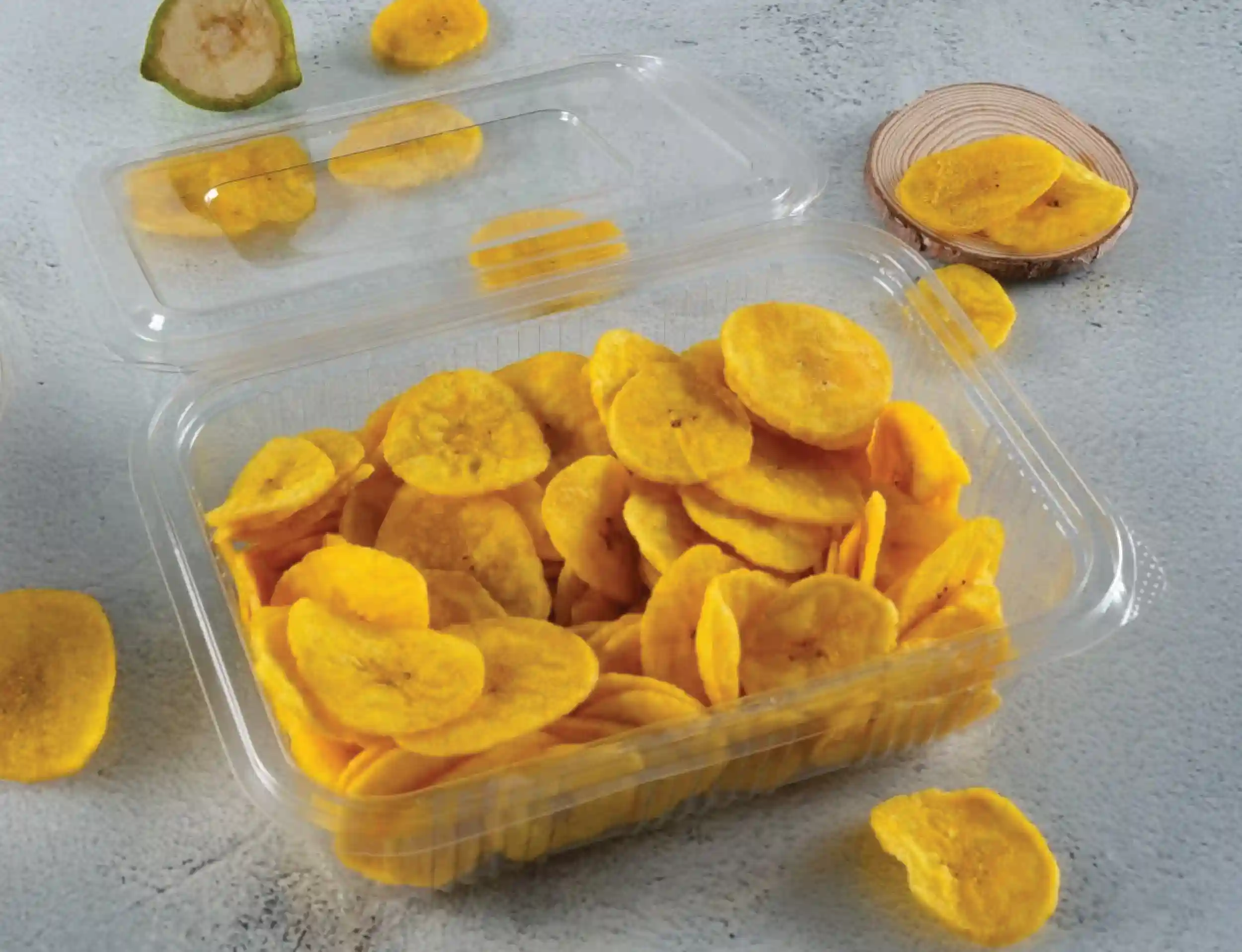 1000ml PET Hinged Rectangular Container - image 4