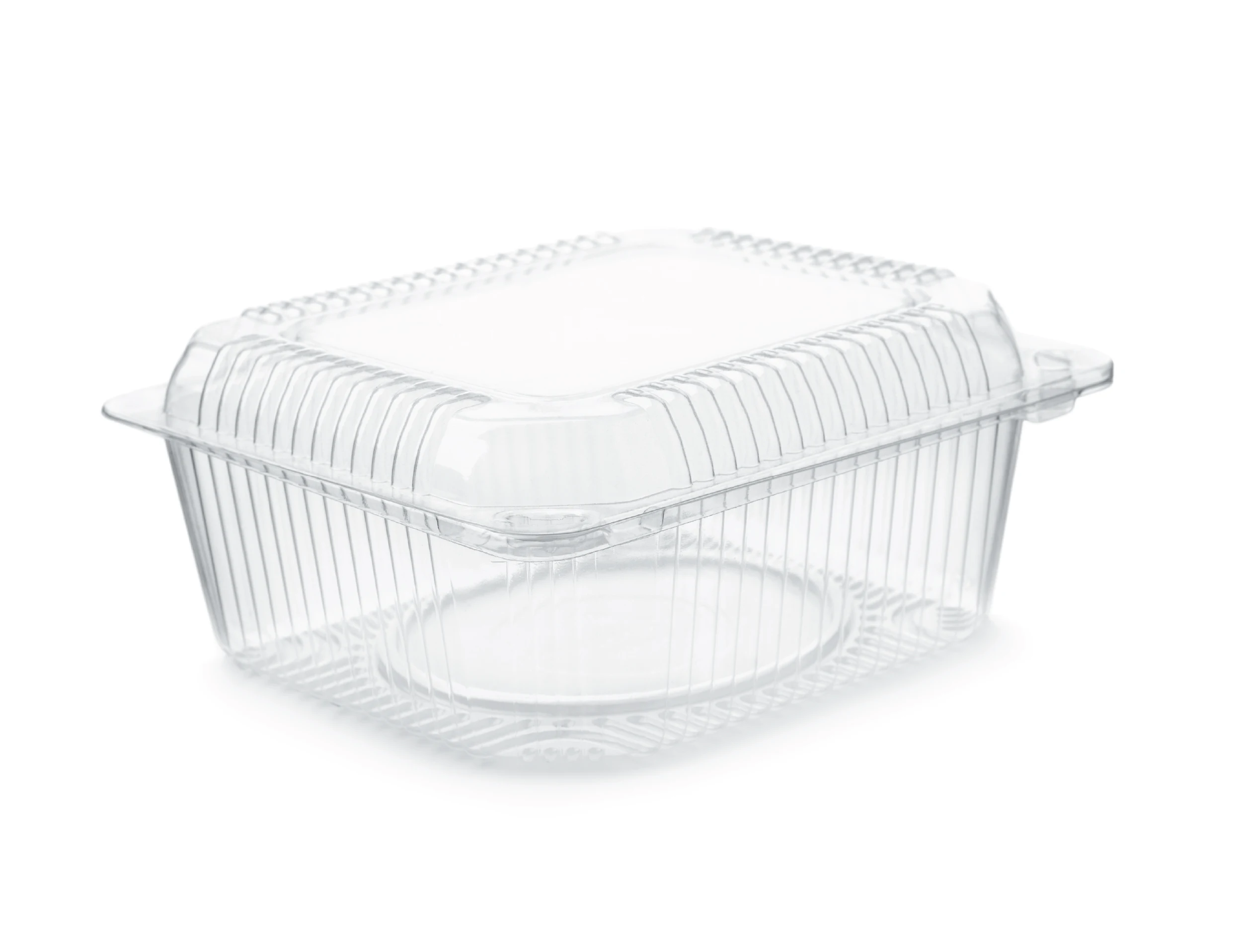 750ml PET Hinged Rectangular Container