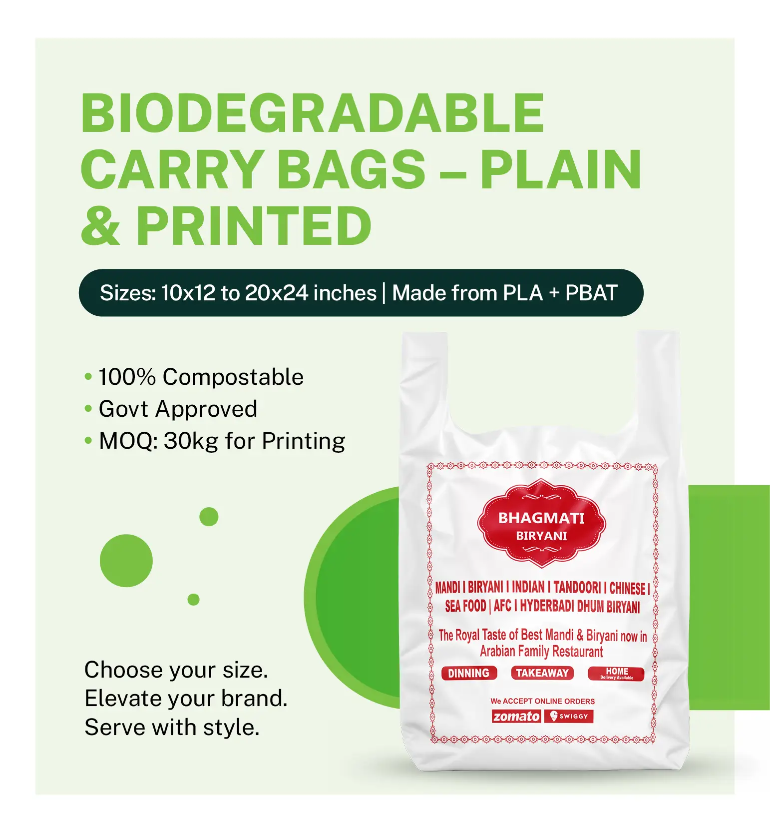 Plastic Carrg Bag Mobile Banner