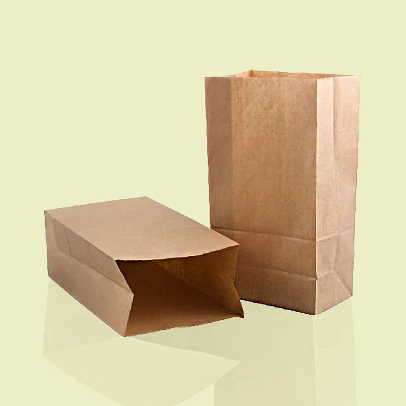 Paper bag without handle