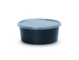 1000ml Round Plastic Food Container - Pack of 1000 Pieces