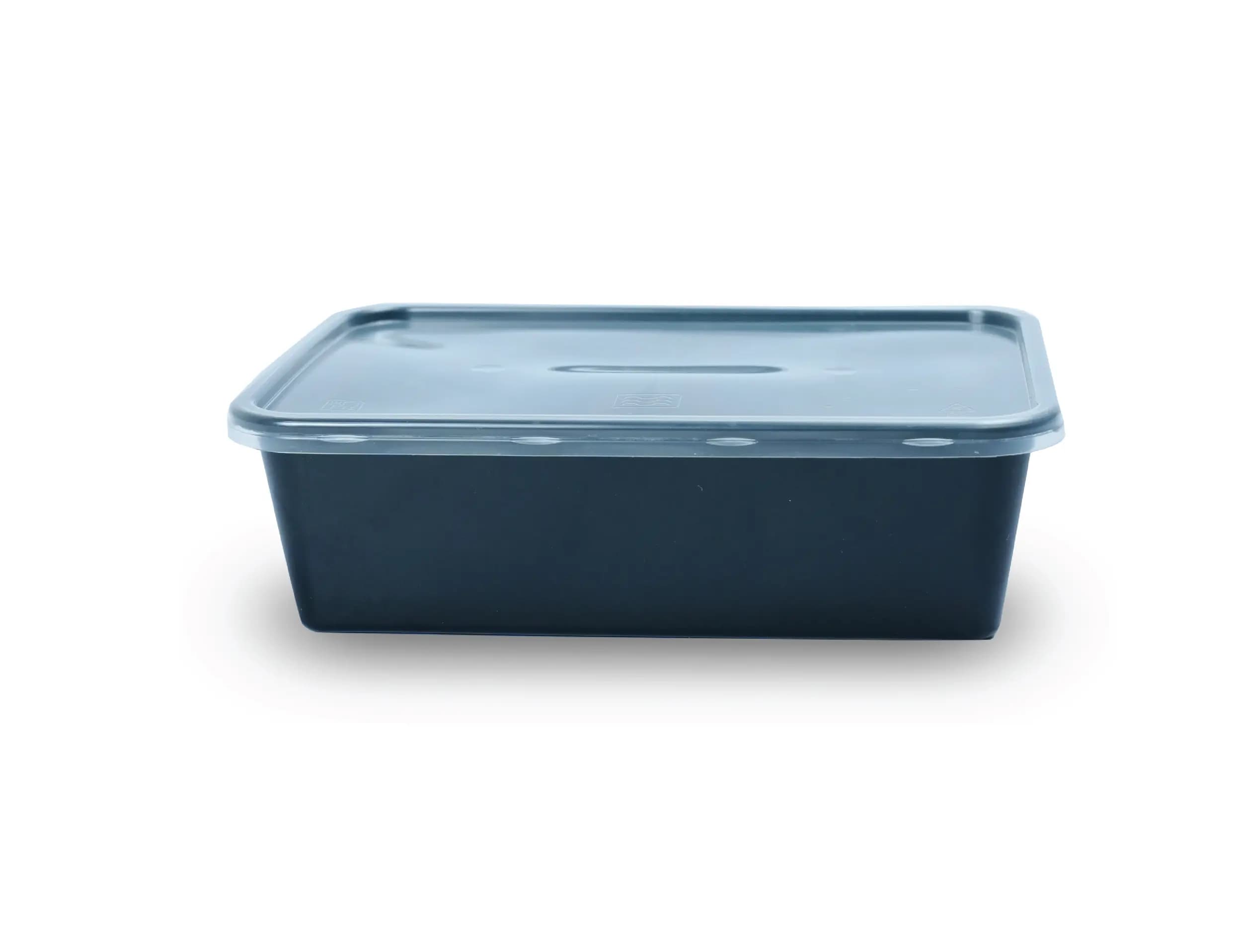 750ml Rectangle Plastic Food Container