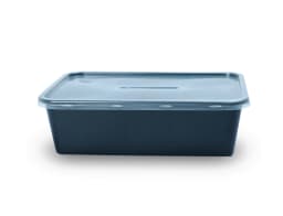 1000ml Rectangle Plastic Food Container - Pack of 1000 Pieces