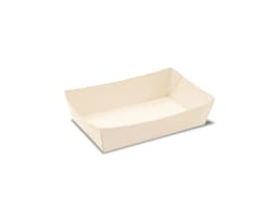 250ml Paper Boat Tray - inner White