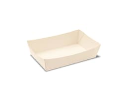 500ml paper Boat Tray - White