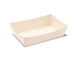 1250ml paper Boat Tray - White