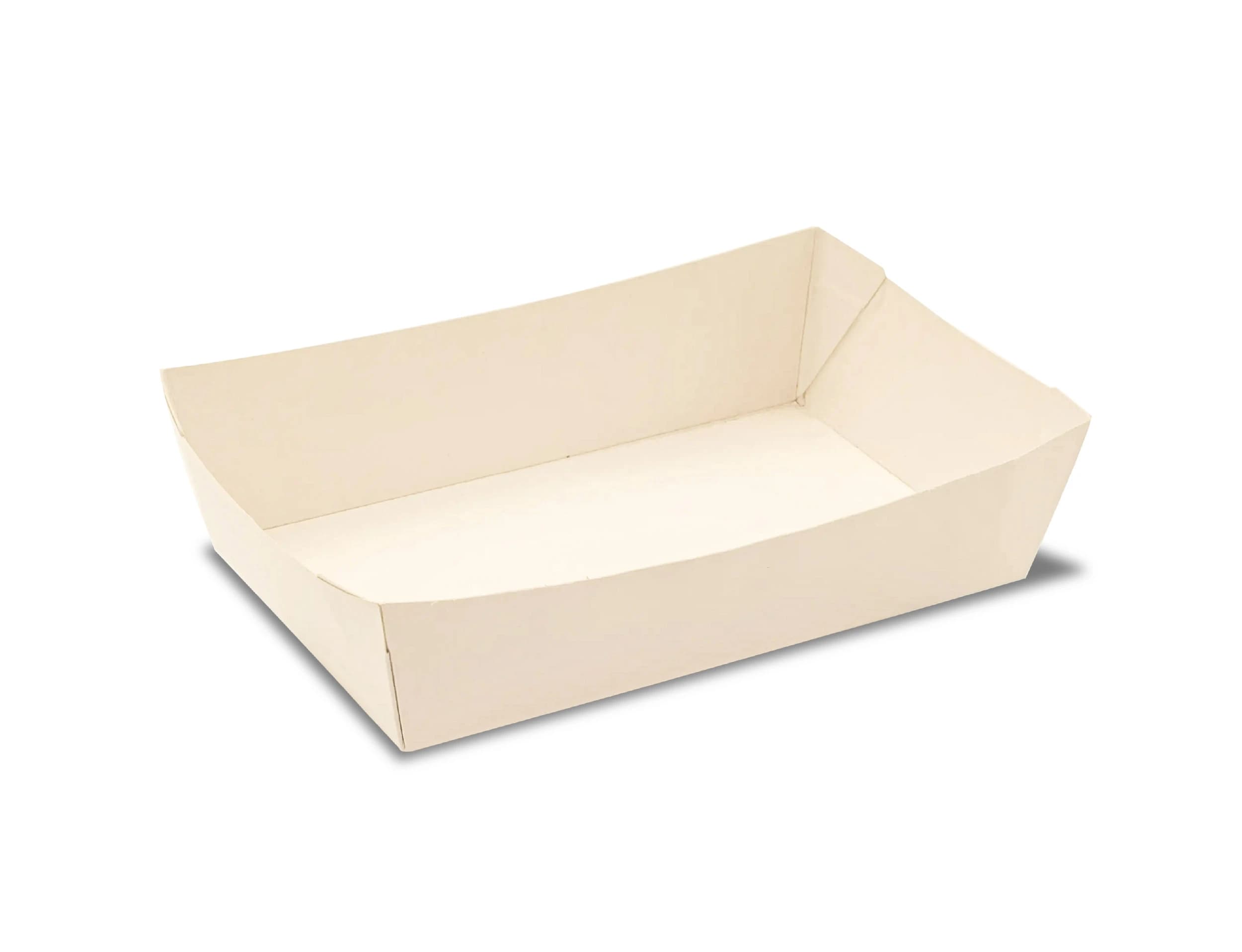 1250ml paper Boat Tray - White