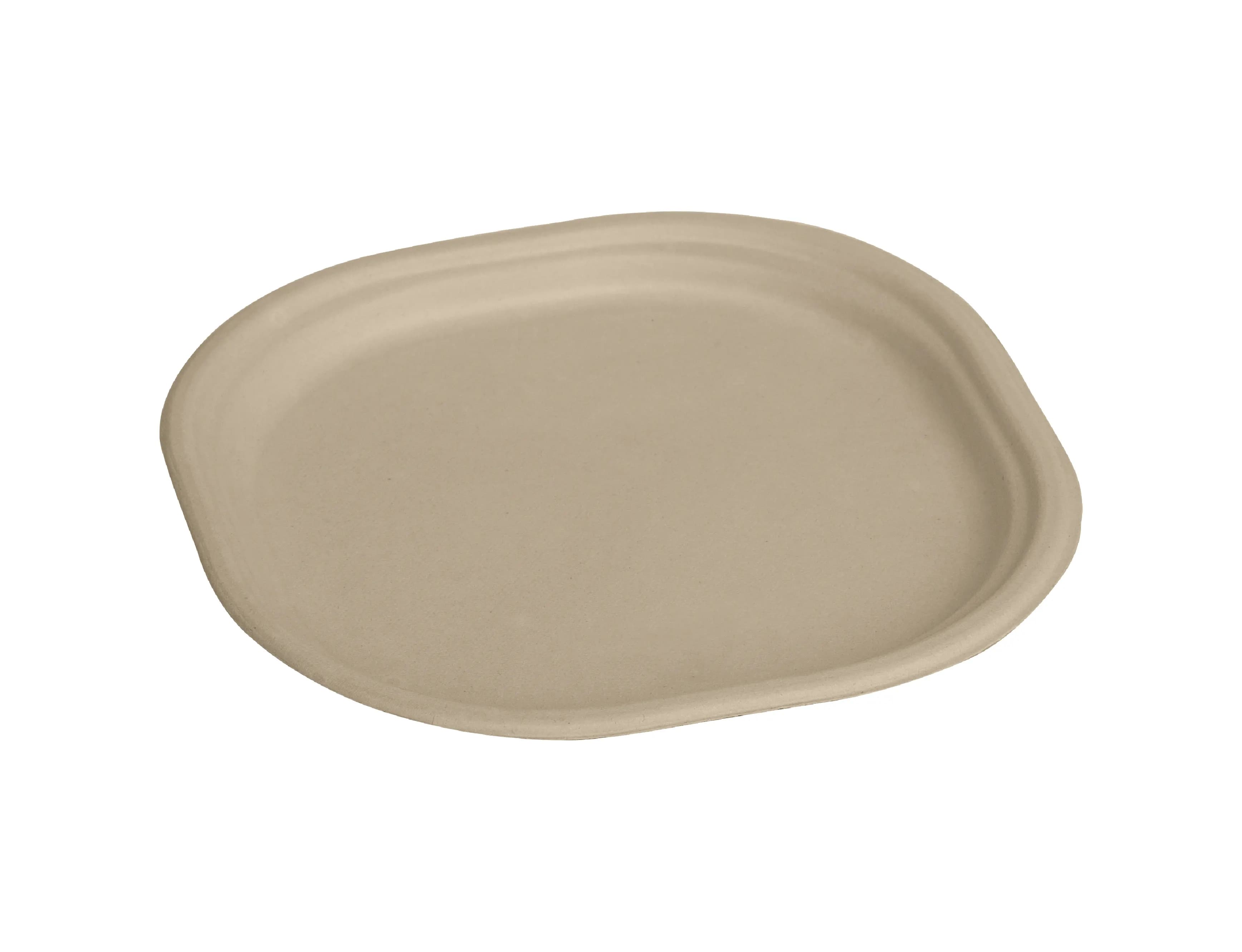 12 Inch Round Biodegradable Sugercan Plates Pack of (700)