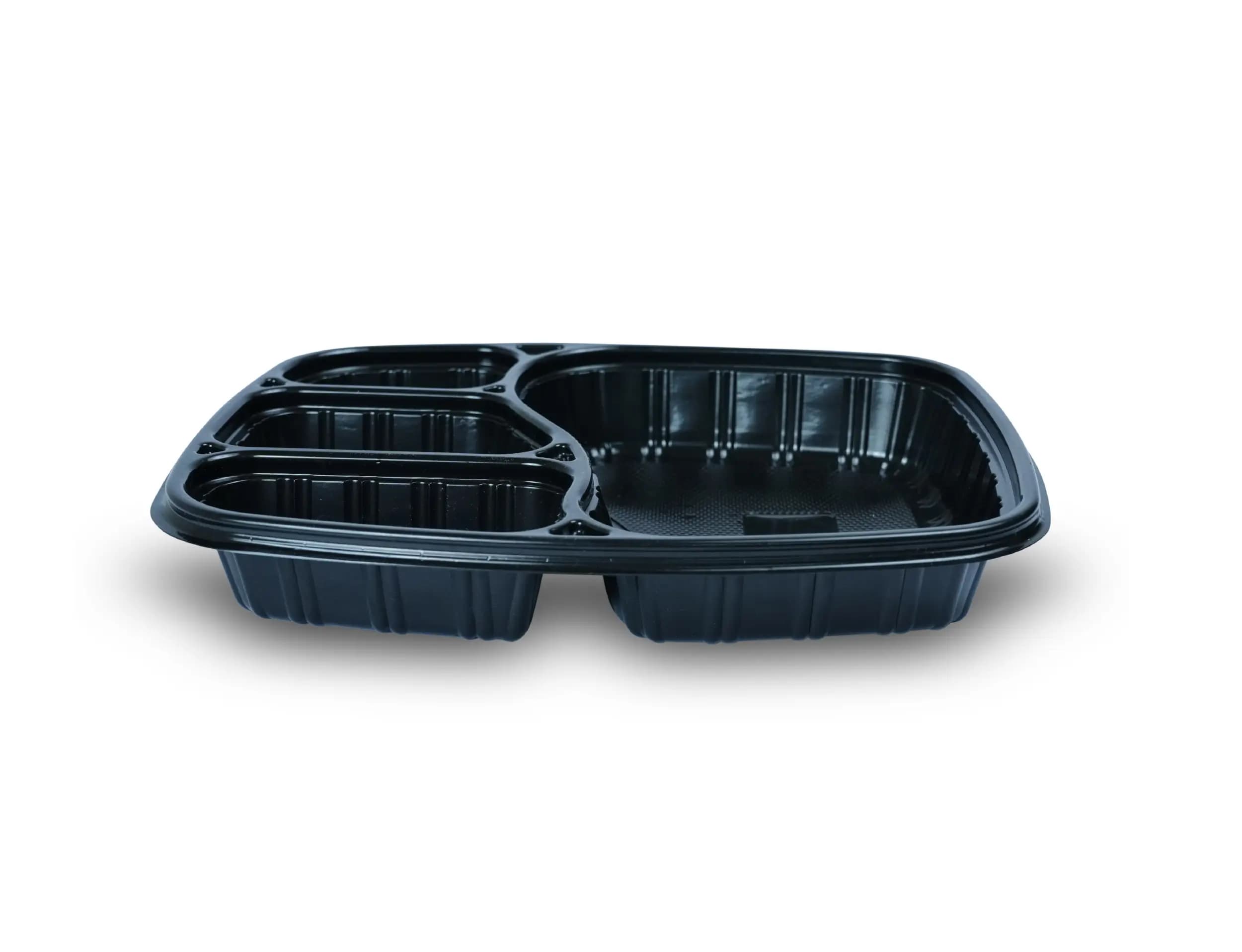 4cp Meal Tray with Lid - Pack of 400 Pieces