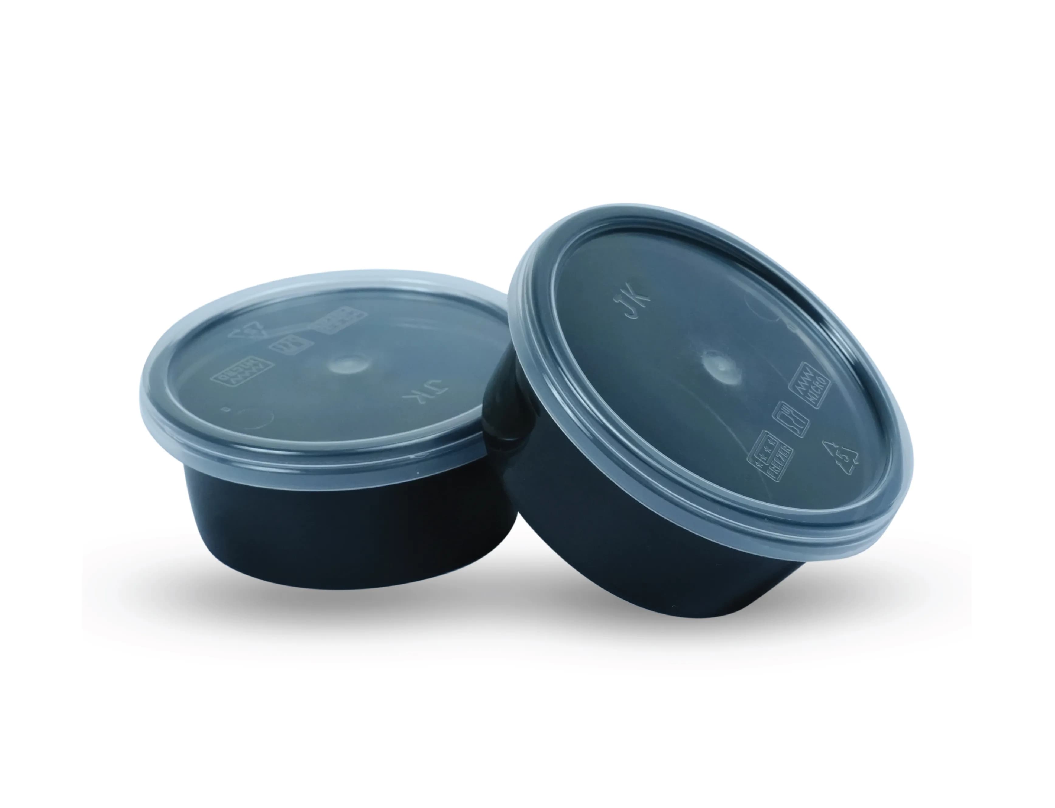100ml Round Plastic Food Container Compact, Secure, and Reliable