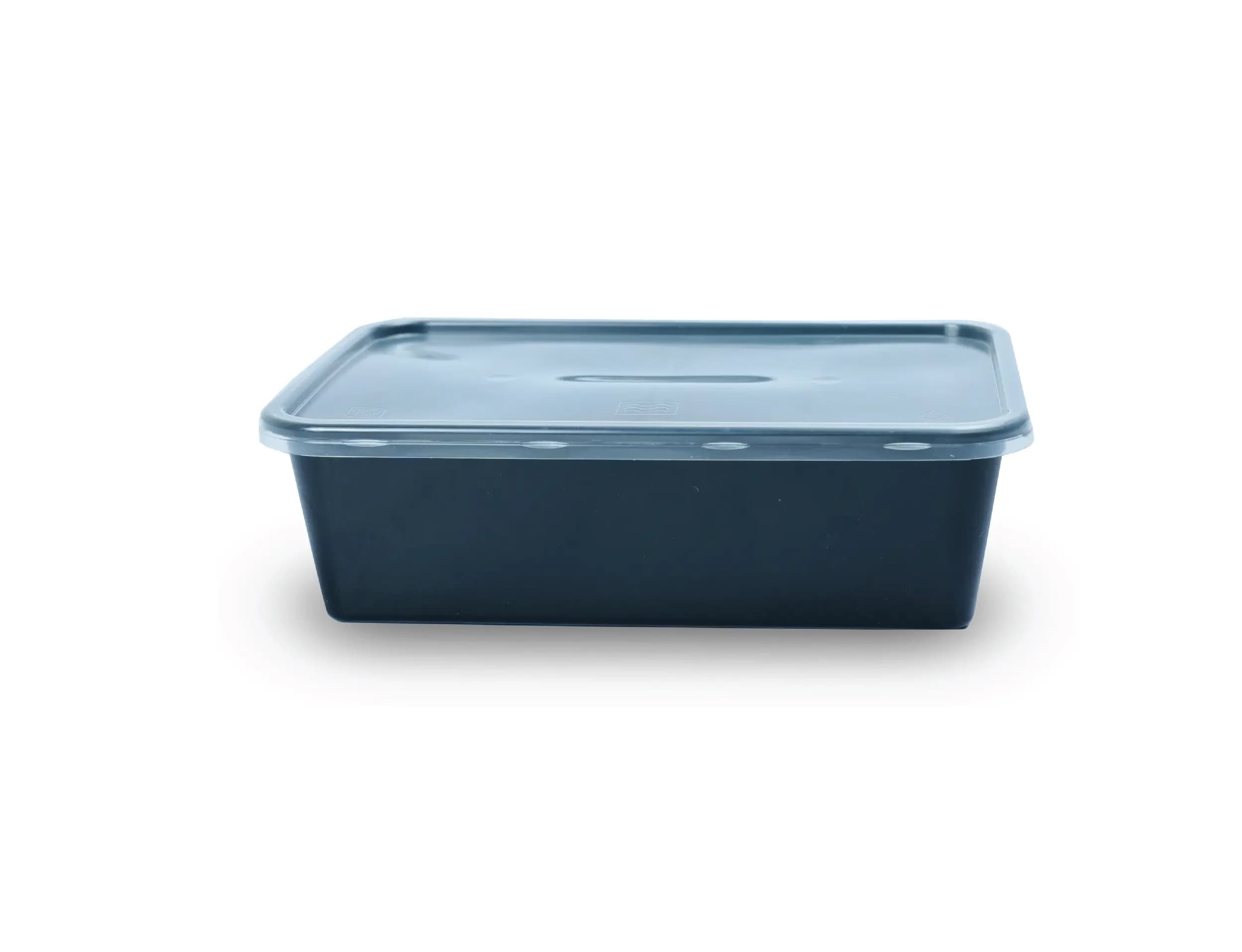 500ml Rectangle Plastic Food container - Pack of 1000 pieces