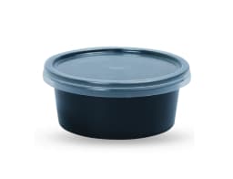 250ml Round plastic food container - pack of 600 pieces