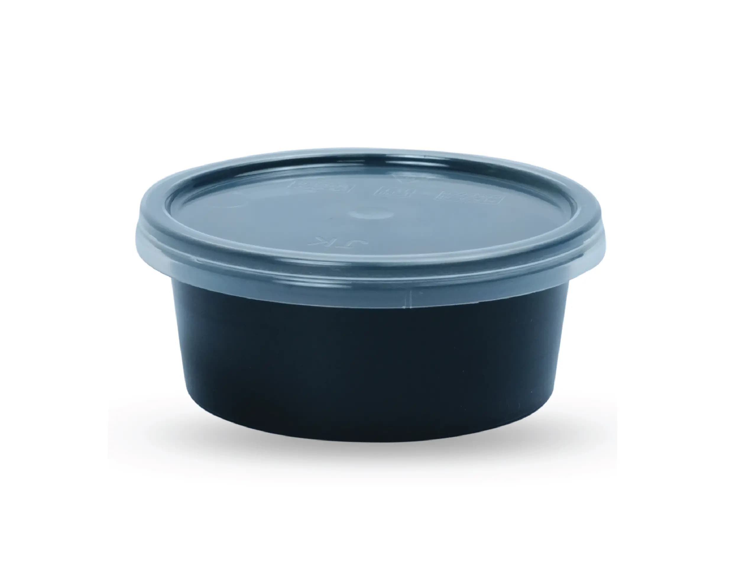 250ml Round plastic food container - pack of 600 pieces