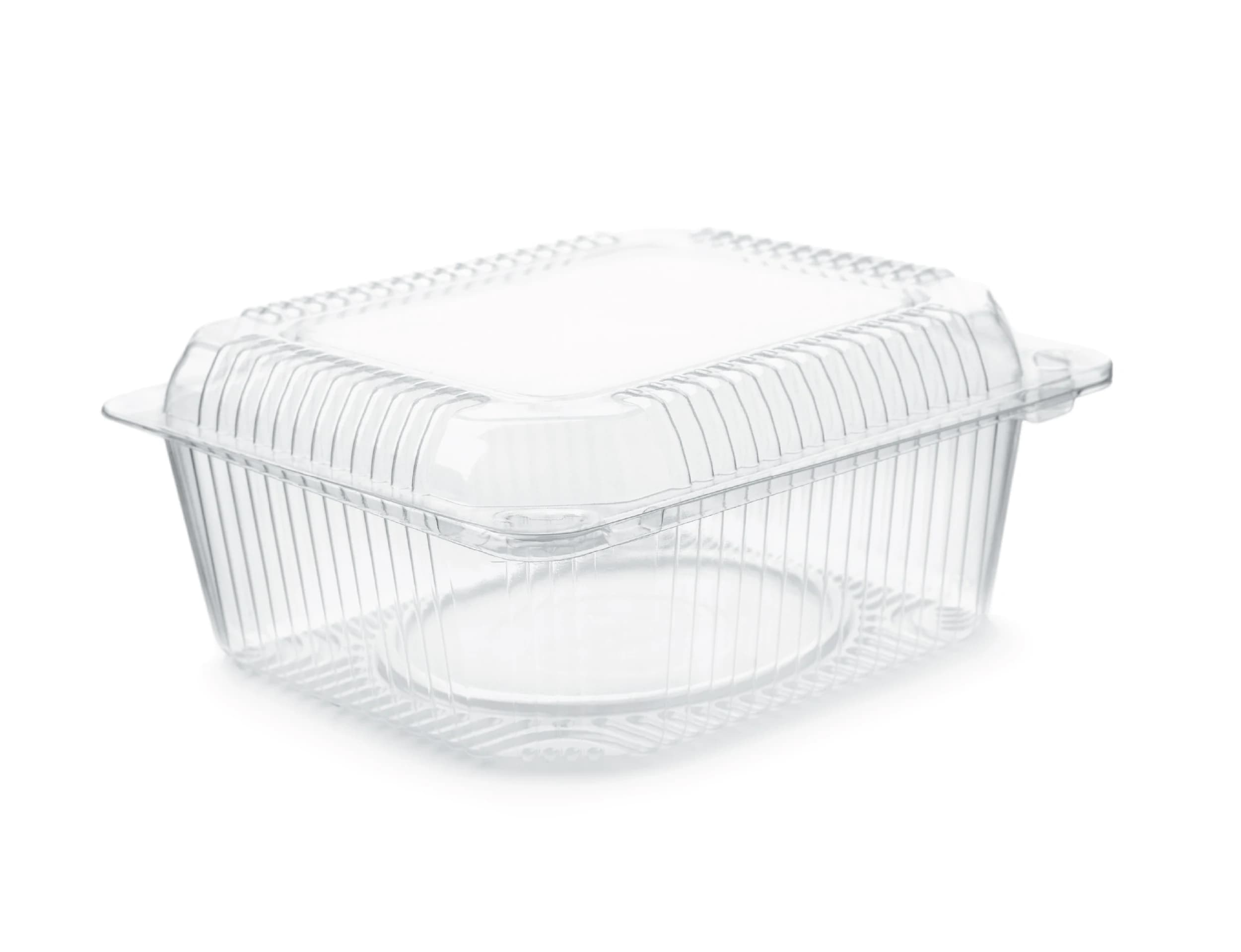 750ml PET Hinged Rectangular Container