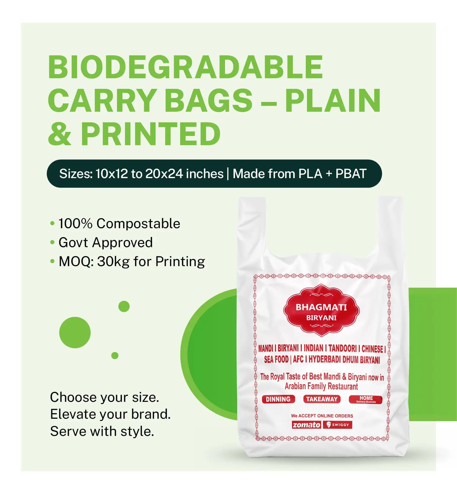 Plastic Carrg Bag Mobile Banner