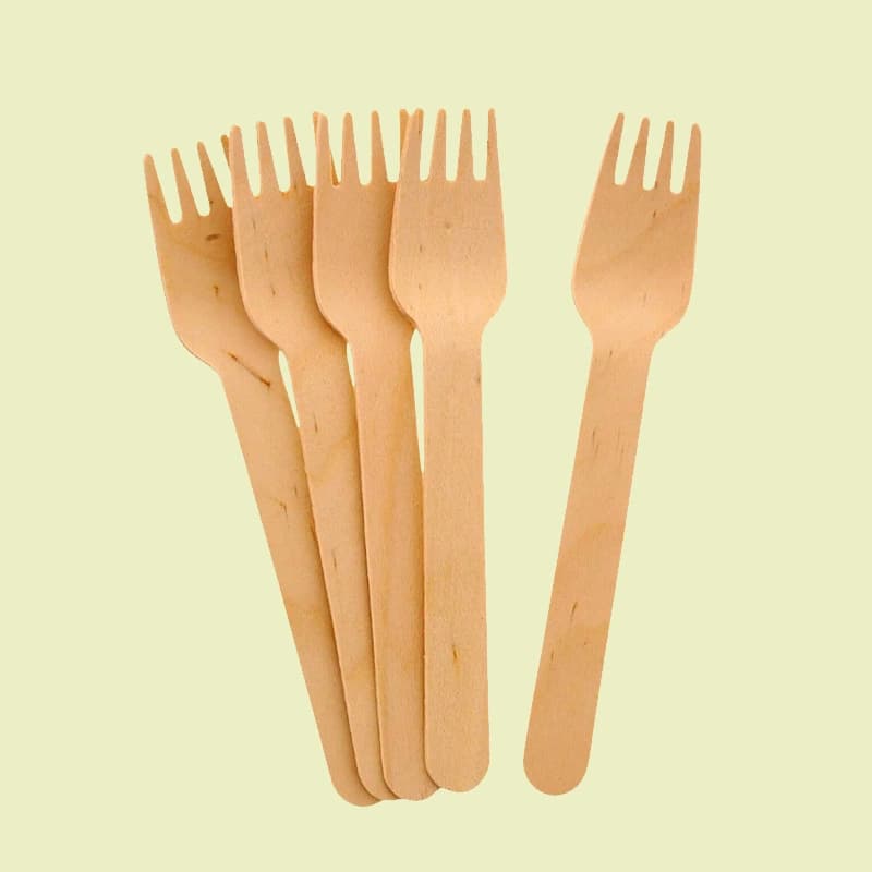 Disposable Wooden Forks & Sporks