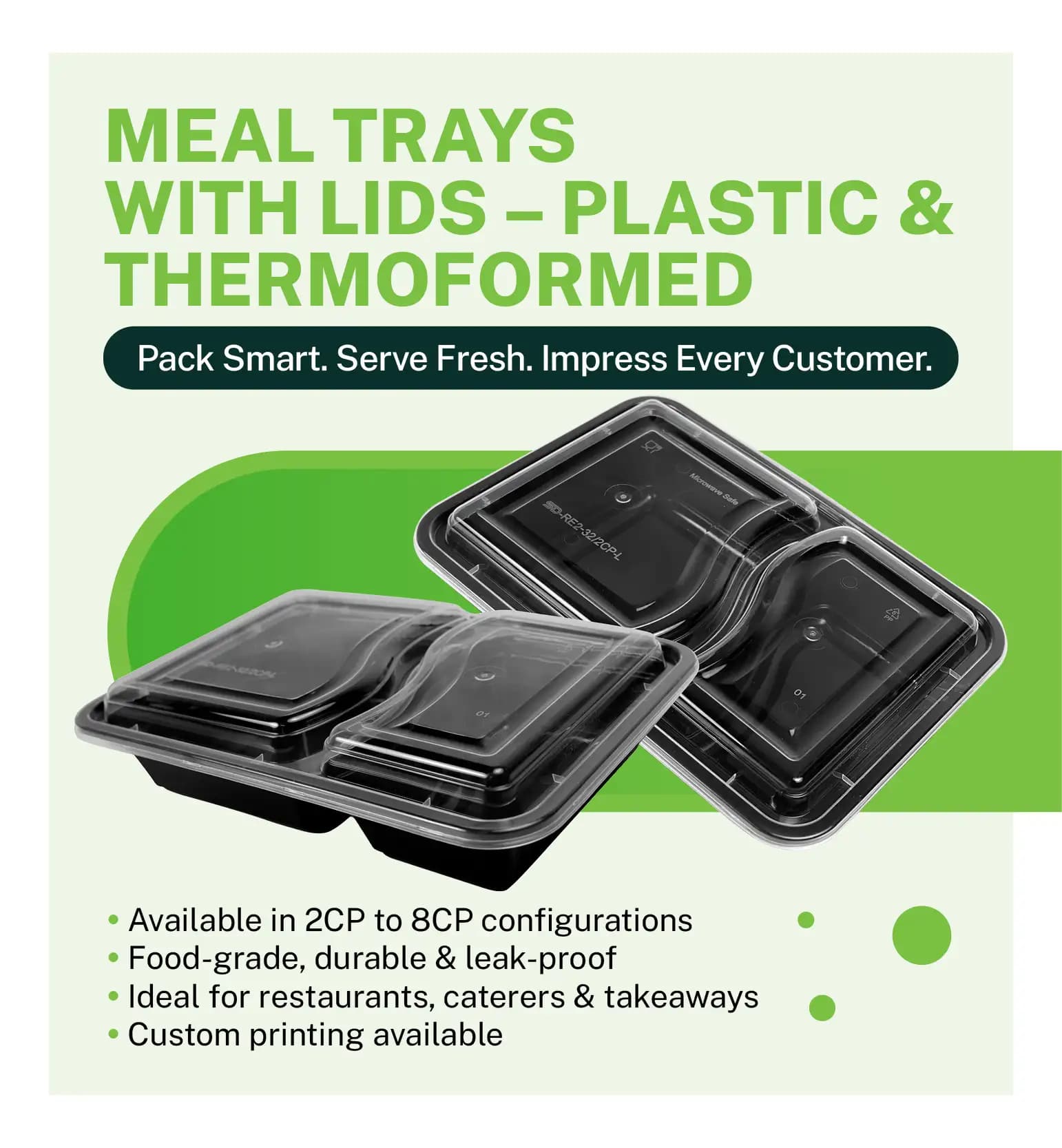 Meal tray Mobile Banner