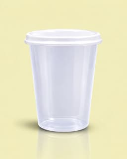 Plastic Glass With Lid
