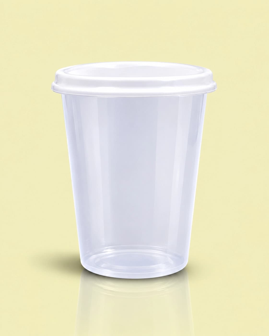 Plastic Glass With Lid