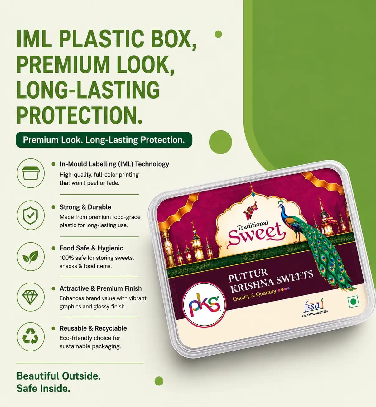 IML PLastic Sweet box Mobile Banner