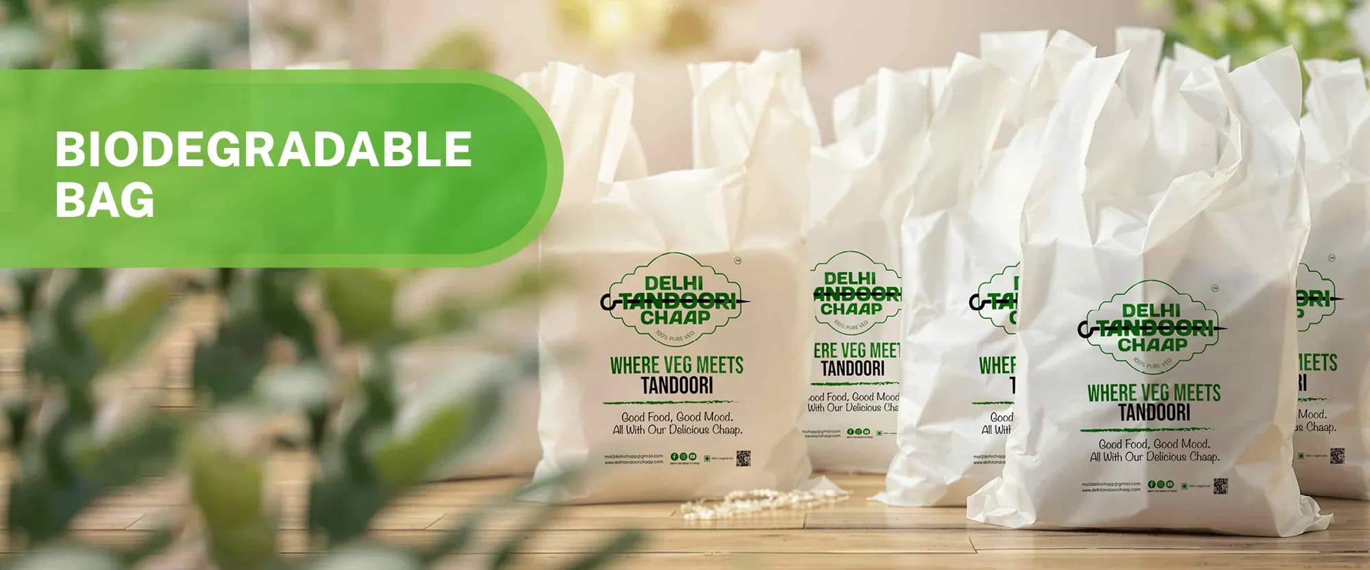Biodegradable Bags Desktop Banner