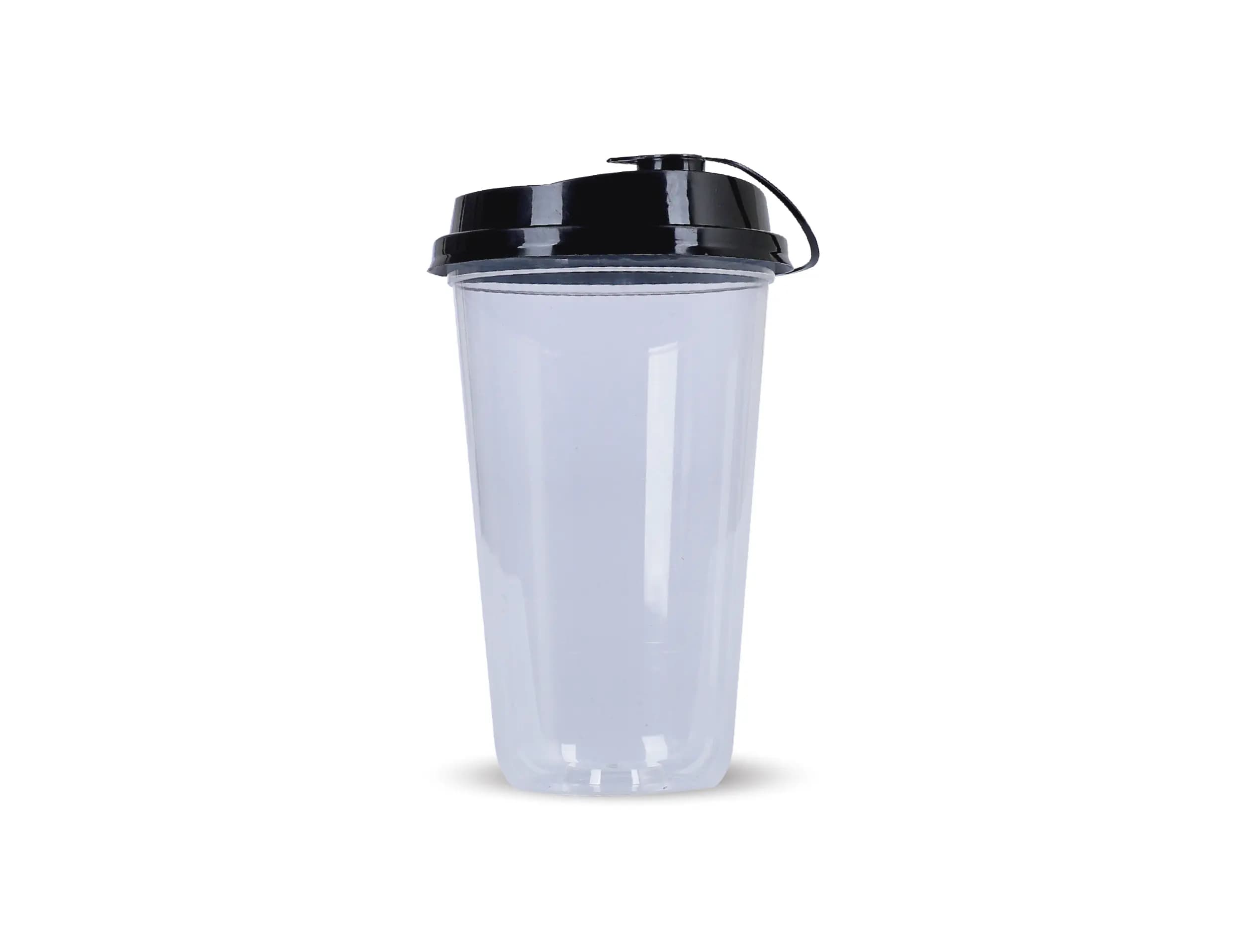 500ml Plastic Sipper Glass with Lid - Pack of 1000 Pieces