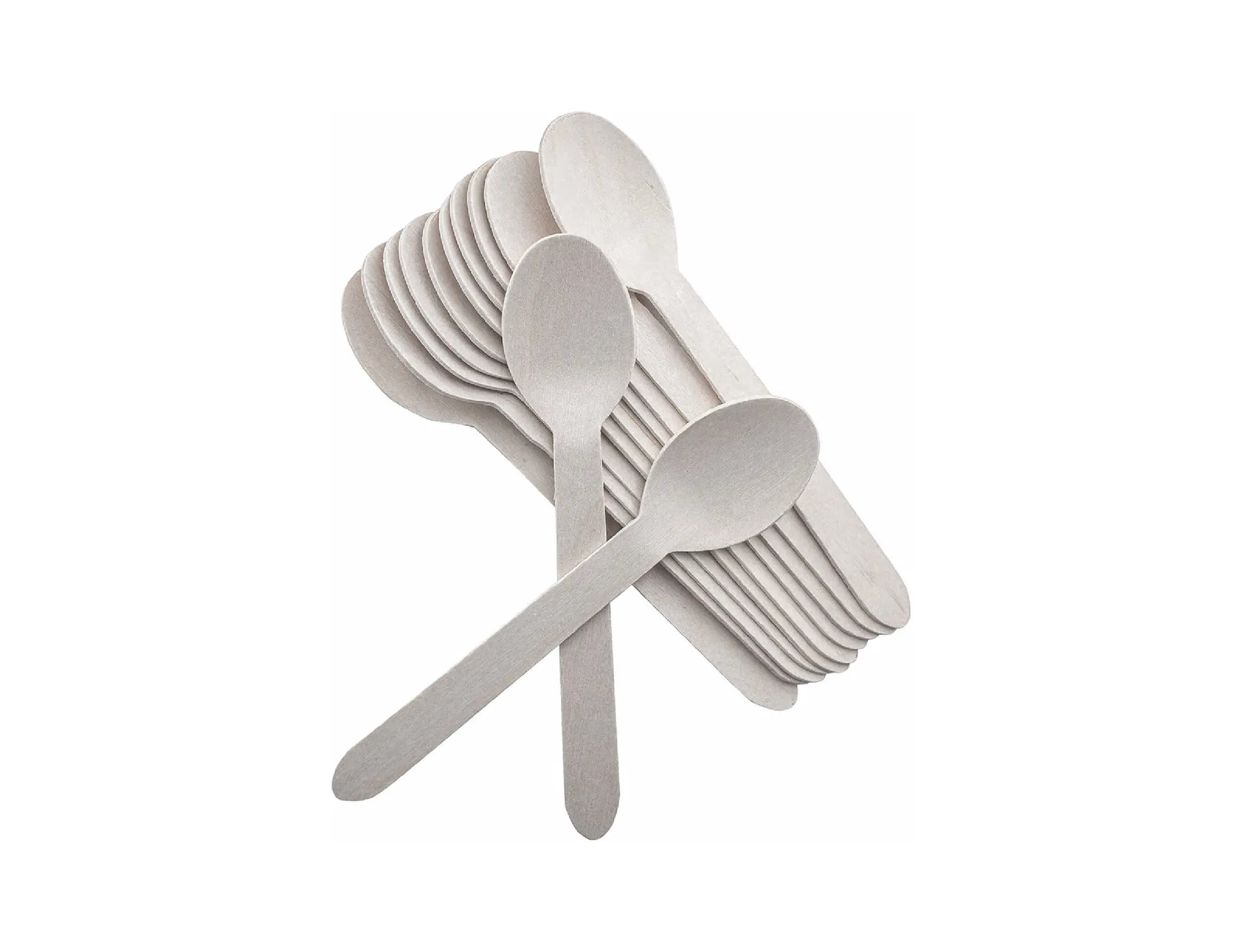 140mm Big Disposable Wooden Spoon - Pack of 10000 Pieces