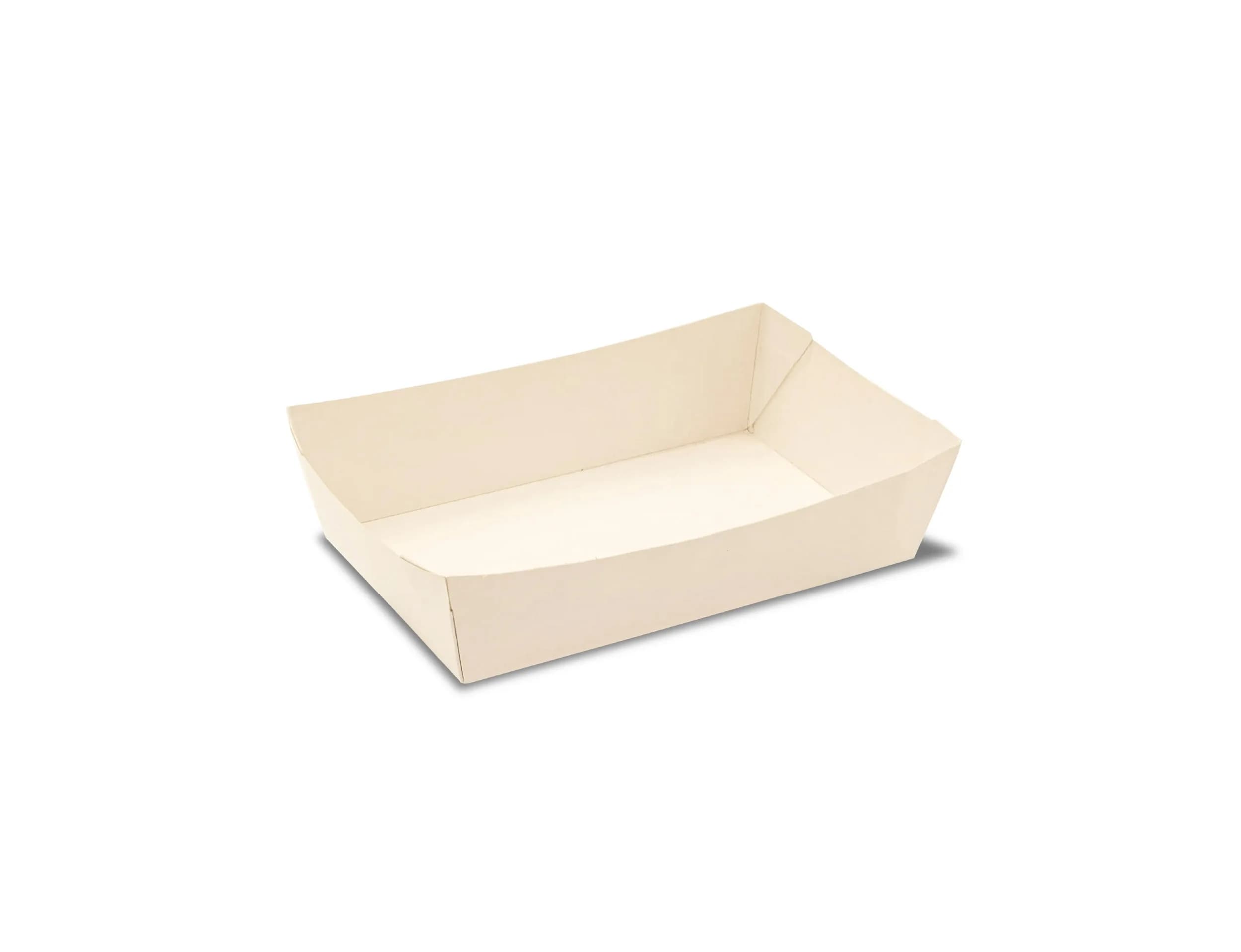 250ml Paper Boat Tray - inner White