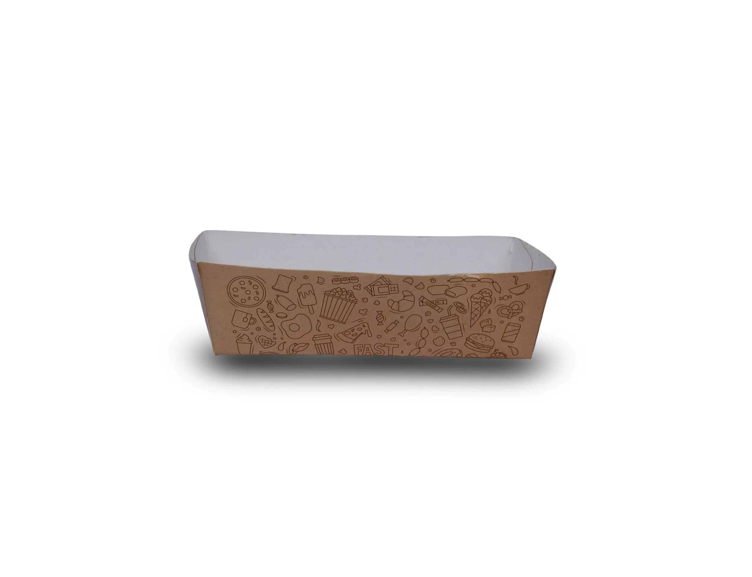 250ml kraft Paper Boat Tray - pack of 1000 pieces