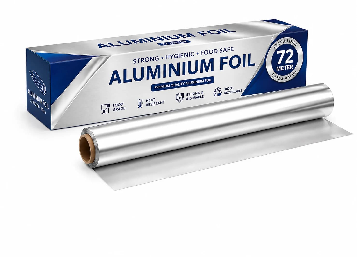 72 meter Aluminium Foil Roll - (pack of 25 pcs)