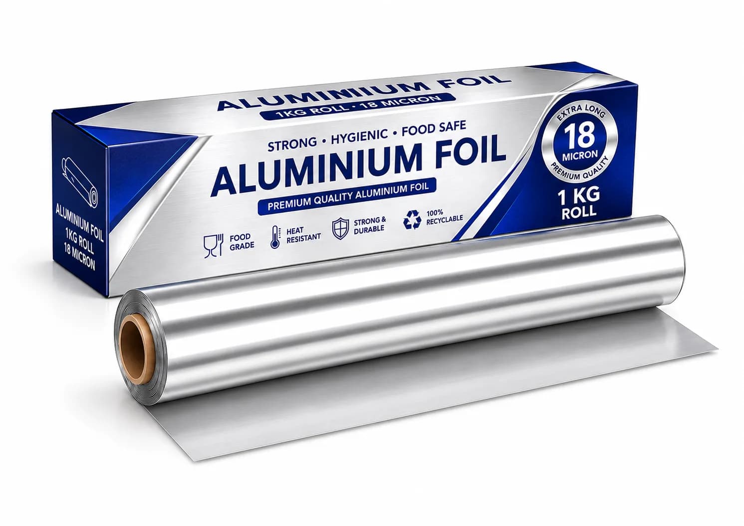 1 kg Aluminium Foil Roll - (pack of 25 pcs)