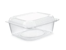 750ml PET Hinged Rectangular Container