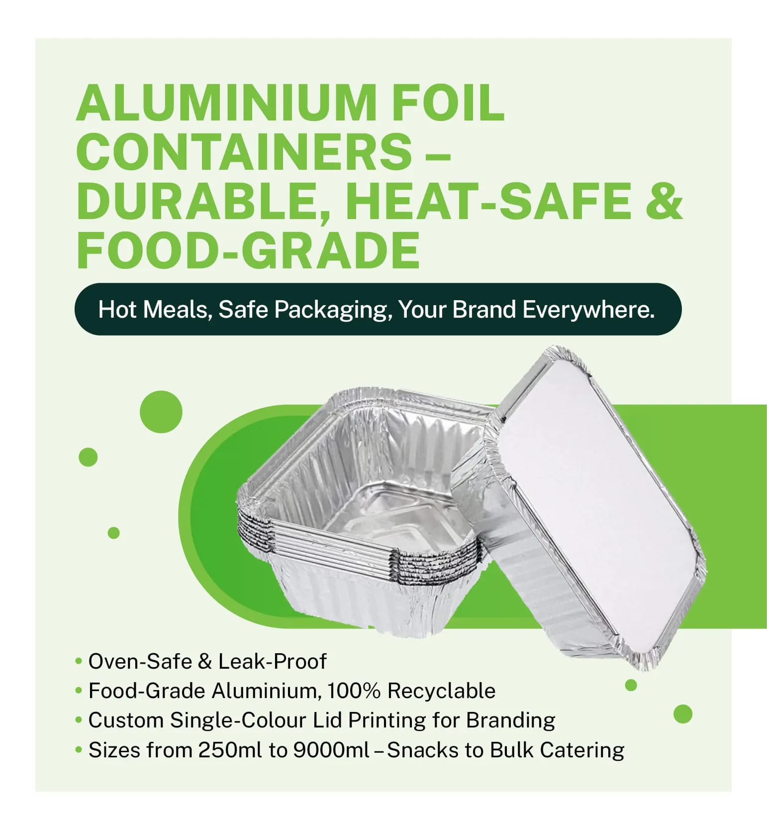 Aluminium Foil Containers Mobile Banner