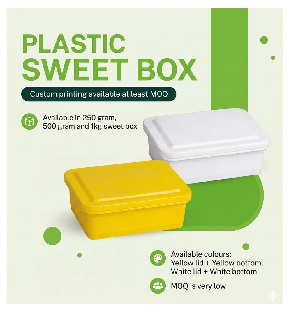 Plastic Sweet Box Mobile Banner