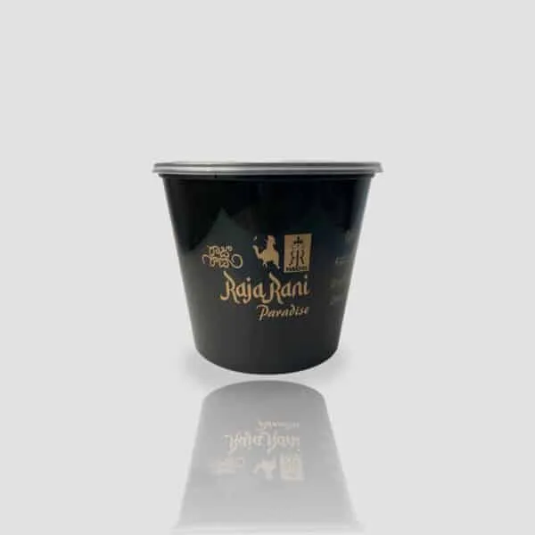 2500ml plastic container printing black