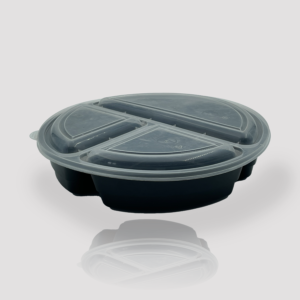 disposable compartment 3cp meal tray