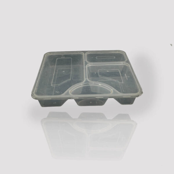 Disposable compartment 4cp meal tray