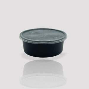 plastic-container-200ml-round-black