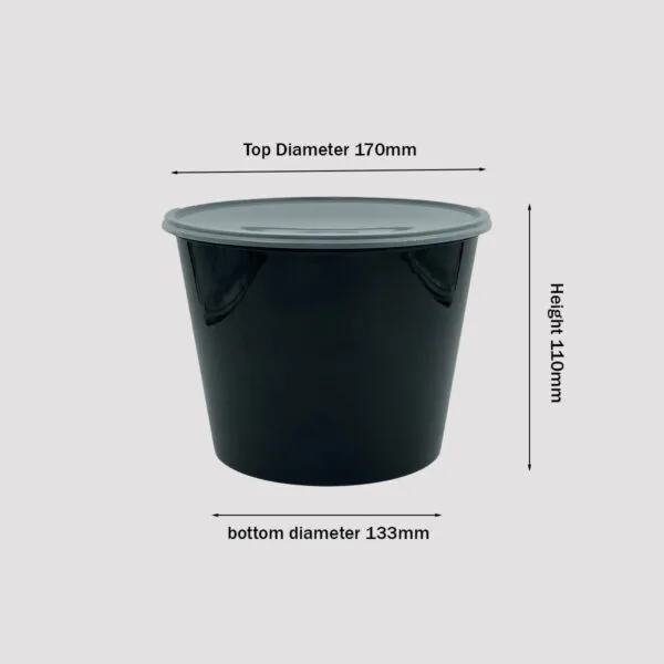 plastic-container-2000ml-round-black-size