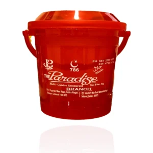 Red Plastics 7litre biriyani bucket for restaurants