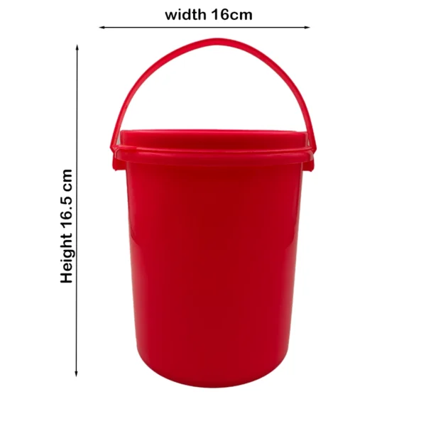 3 litre biriyani bucket with handle size