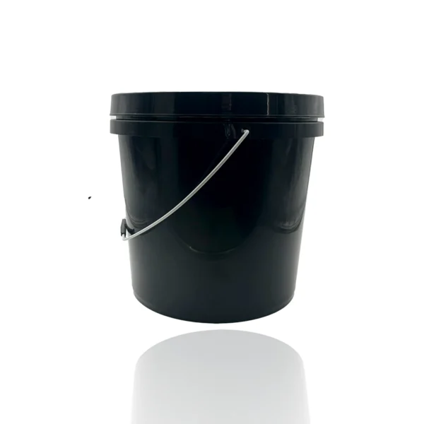 Black 5litre Plastic Biryani Bucket