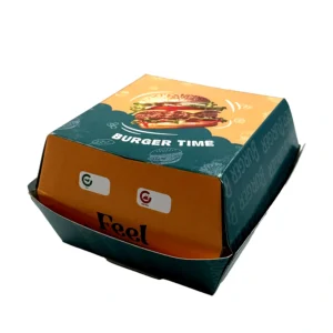 Small Burger Box packaging